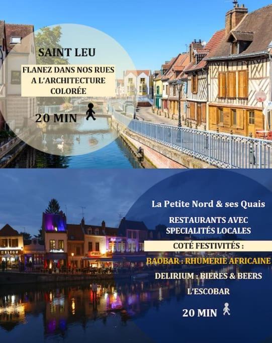 L'Eclat Prestigieux : Quartier Henriville Амиен Екстериор снимка