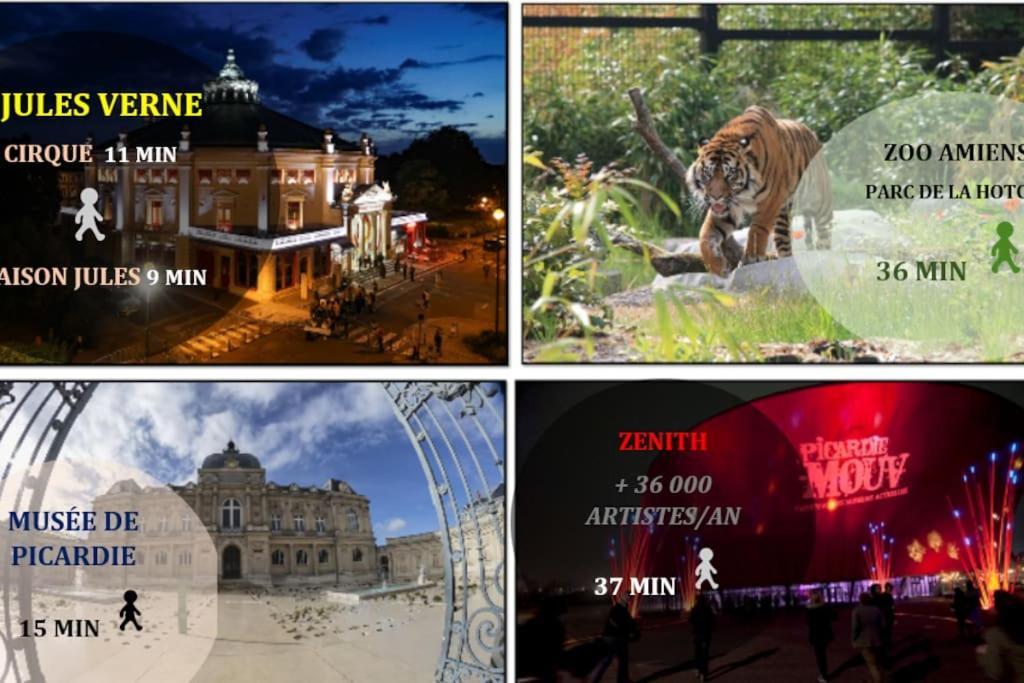 L'Eclat Prestigieux : Quartier Henriville Амиен Екстериор снимка